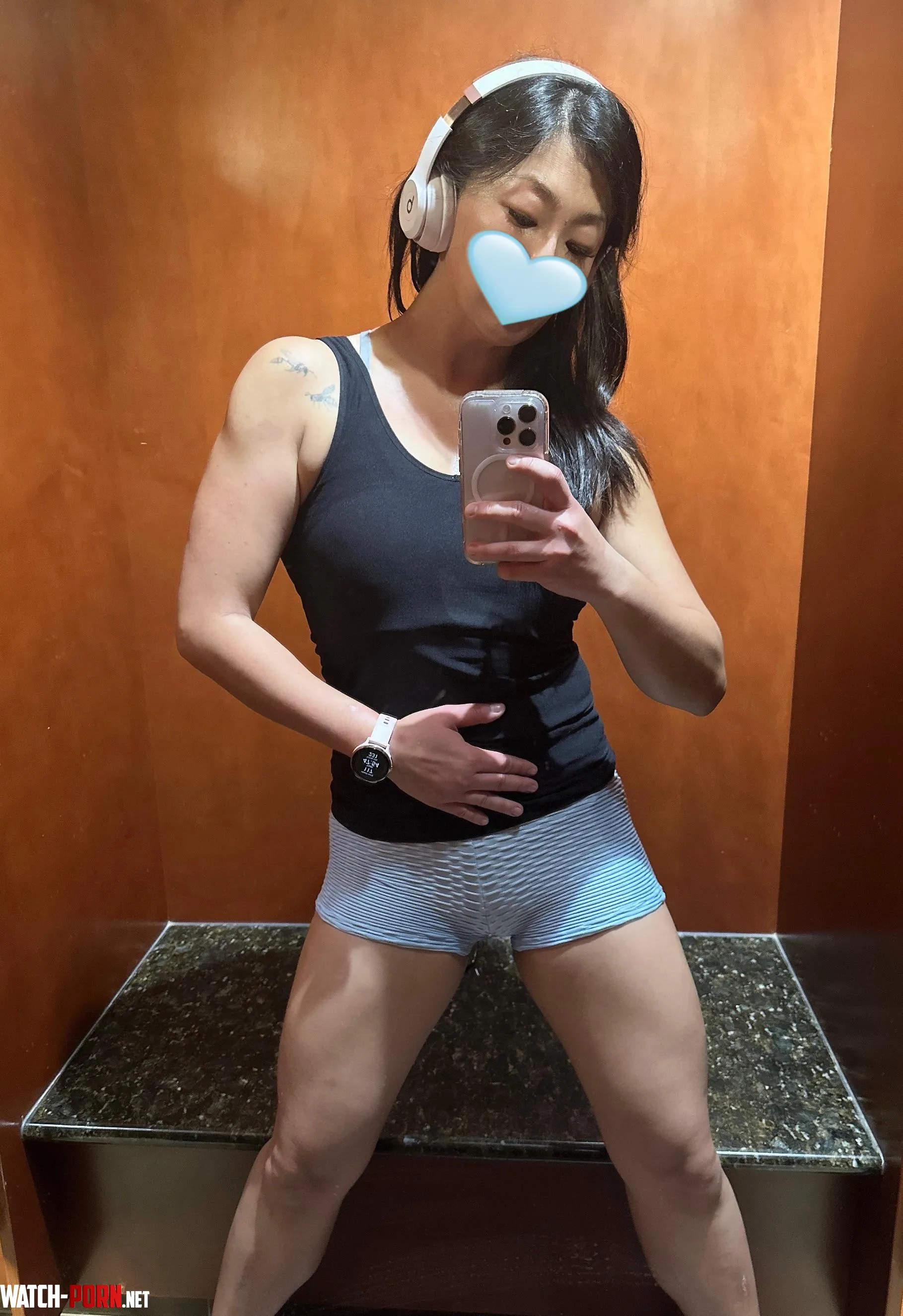 Gym selfie by Asian_Climax_Queen