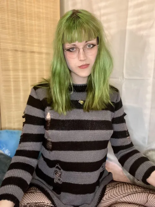 Thumbnail Admiring the Sweater Style in the femboy Community