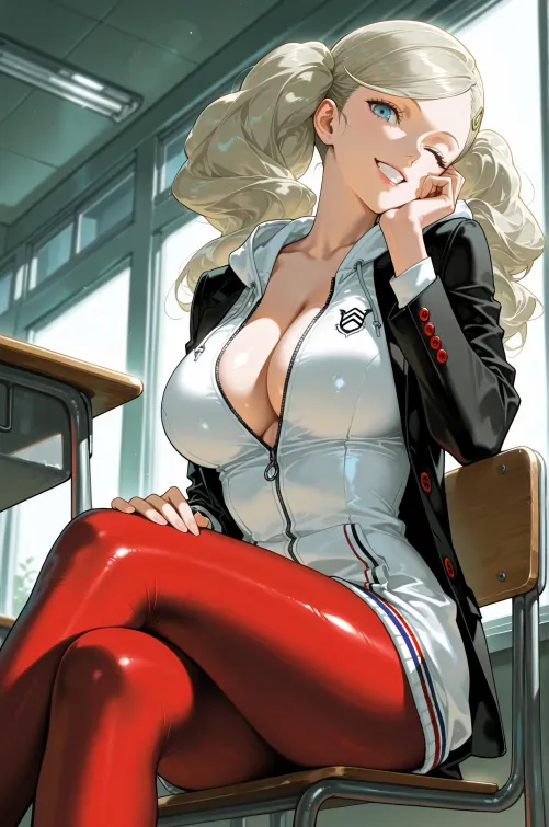 Thumbnail CheetahSperm18 Explores the Allure of Ann Takamaki in thighdeology