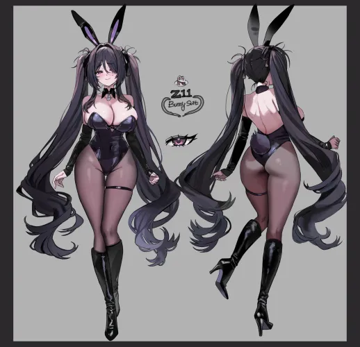 Thumbnail Bunny Girl Thighs - Author CheetahSperm18 - Thighdeology Category