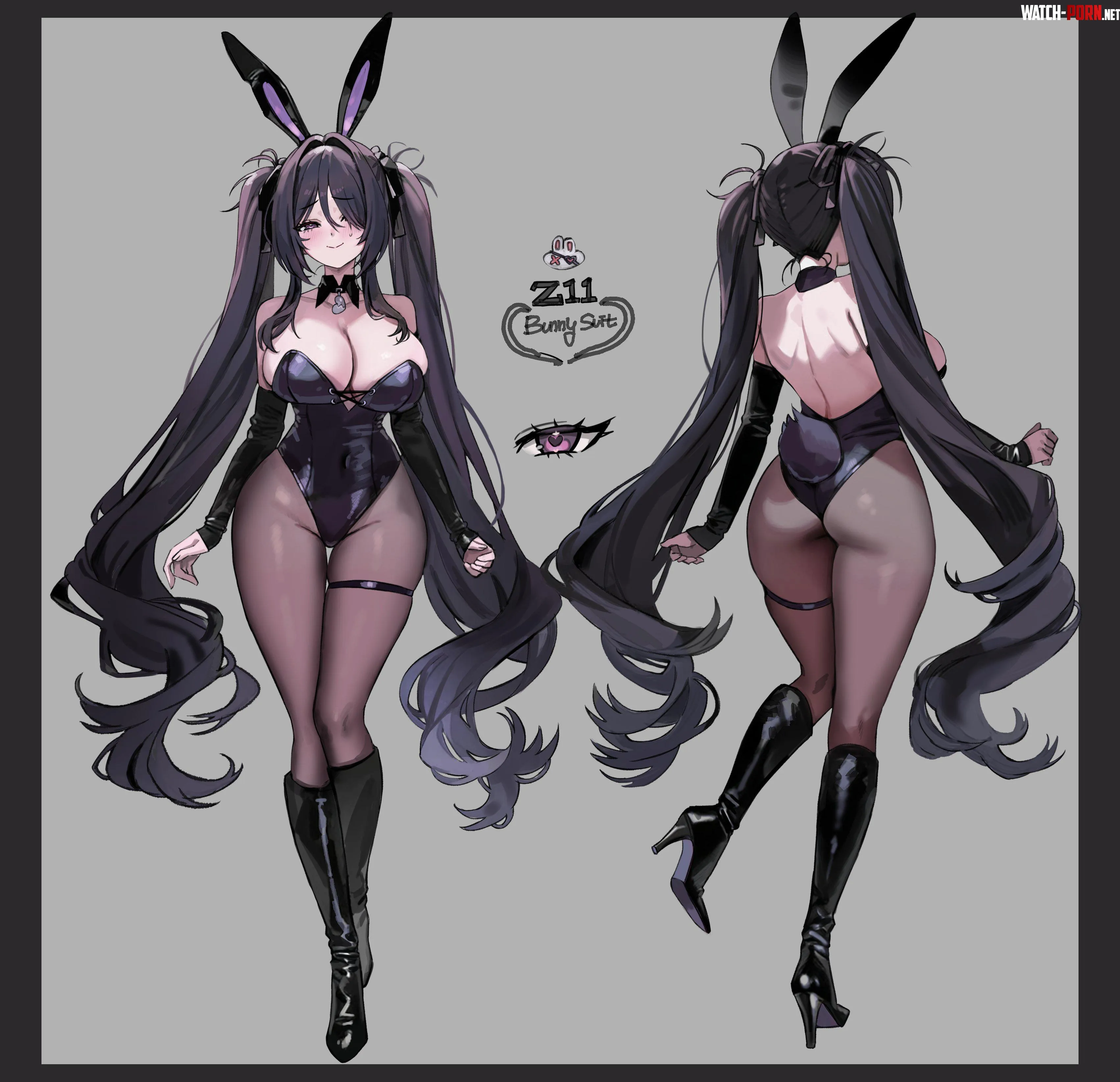 Bunny Girl Thighs by CheetahSperm18