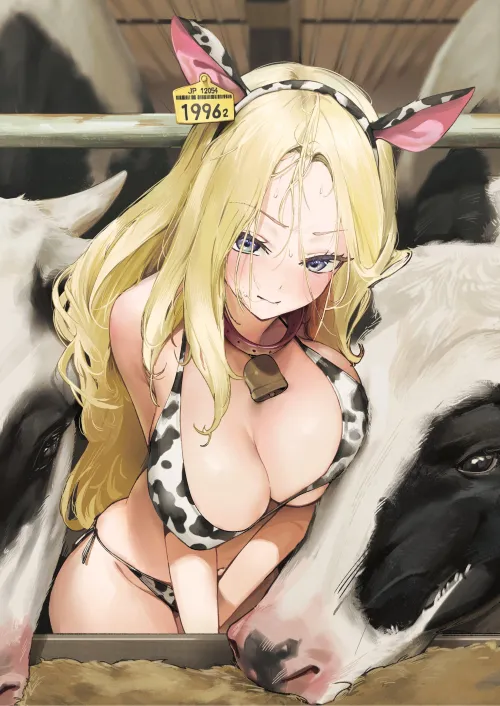 Thumbnail Cow Girl Sena Juo: Exploring OppaiLove by CheetahSperm18