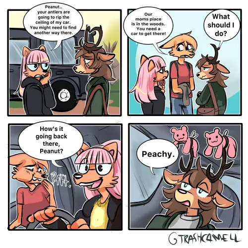 Thumbnail Just Peachy: A Furry Tale by beckabunss