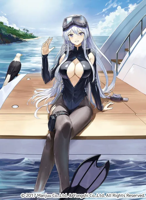 Thumbnail Enterprise Azur Lane by CheetahSperm18