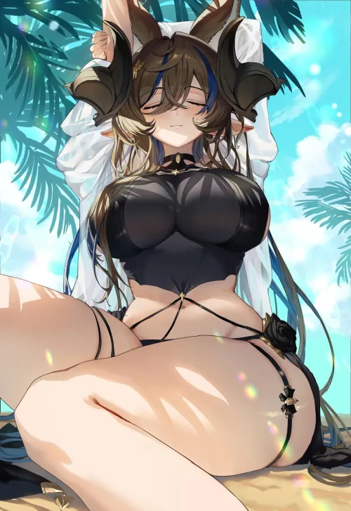 Thumbnail Galleon Granblue Fantasy Shionty - A Thighdeology Perspective by Faoovo