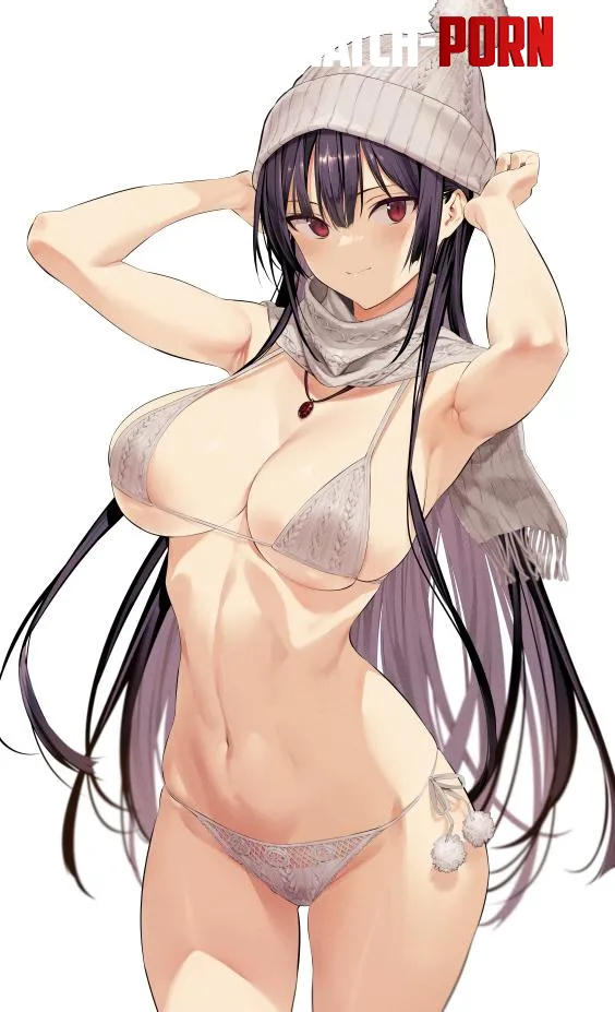 Takamine Takane Show Off her body in a Skimpy Bikini Haitekudasai Takaminesan Hiiragi Yuuichi by ecchi_neko