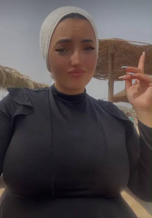 Thumbnail Hijabi Beauty Revealed - 2busty2hide by Desecr8or | 2busty2hide