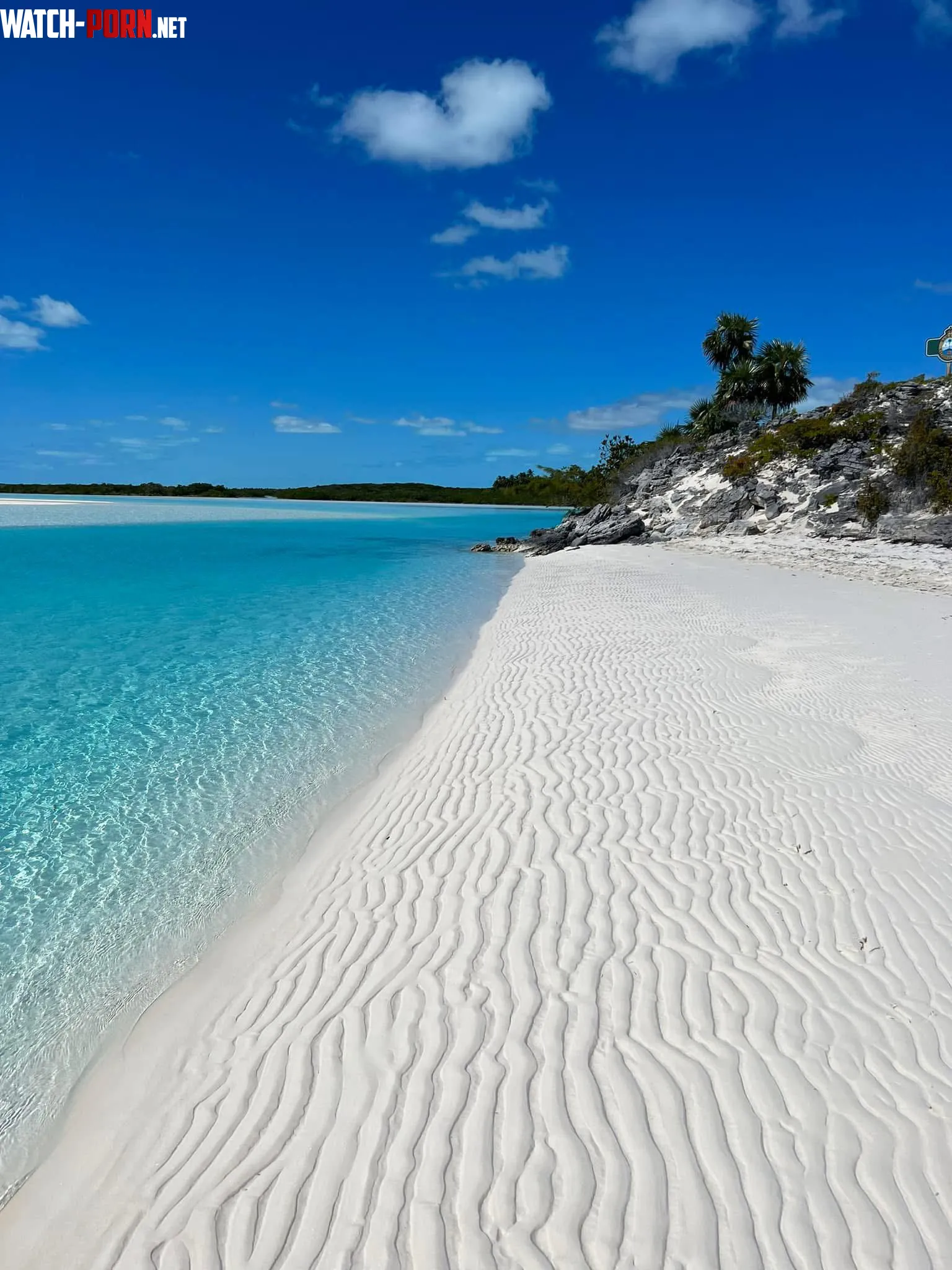 Heart in the Clouds Over The Lazy River Beach Exuma  My Favorite Hidden Paradise by Admirable-Boat-5318