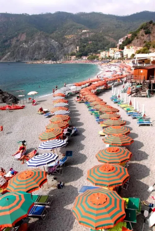 Thumbnail Monterosso al Mare Italy 2012: Coastal Beauty by luvimages | European Beach Adventures