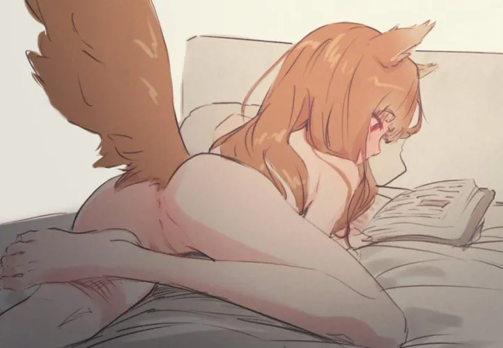 Thumbnail Holo's Reading Break: Spice and Wolf by SpitefulCrow1701 - hentai