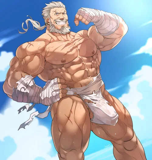 Thumbnail Granblue Fantasy Delight: gayomniman's Rybiok Soriz Portrayal in baramanga