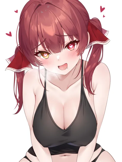 Thumbnail Marine Looking So Hot in a Tank Top: Ecchi Delight