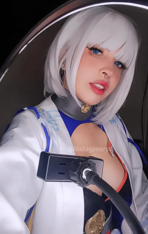 Thumbnail Akutagawaryx stuns in Kaga Cosplay - A must-see! | cosplaygirls