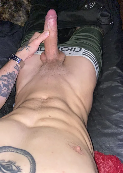 Thumbnail Exploring Uncut Pleasures: Adam-2k's Big 19 yo Cock