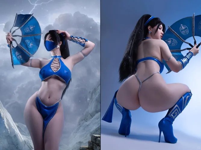 Thumbnail LadaLyumos Presents Kitana from Mortal Kombat on cosplaygirls