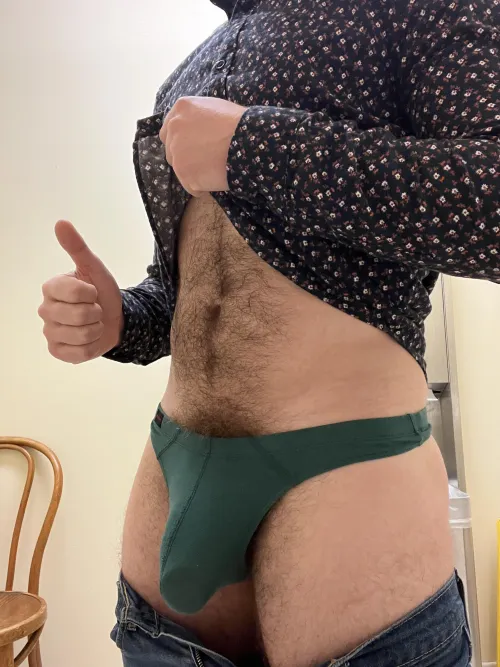 Thumbnail Celebrating Christmas with Green in GayThong | Sea0tter1990