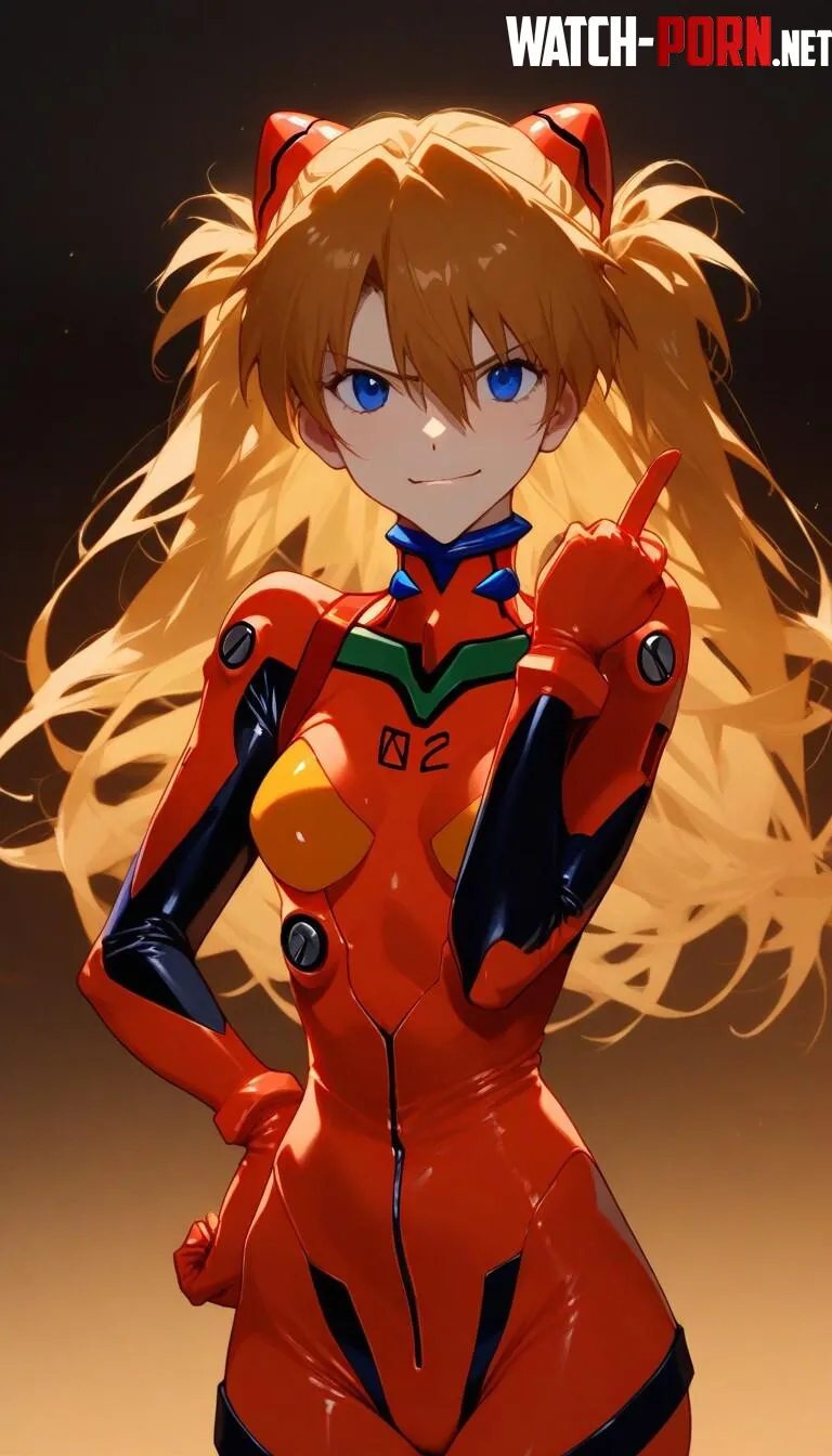 Asuka gives you the finger by Hillvegxn