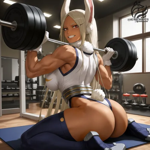 Thumbnail Mirko Working Out by Tft_ai | MonsterGirl