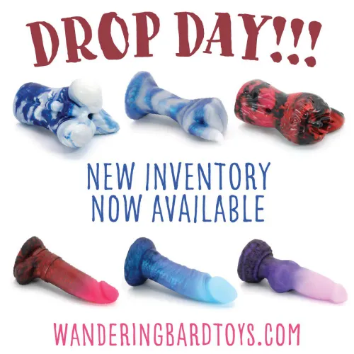 Thumbnail Exciting Drop Day at the Wandering Bard - Stay Tuned for BadDragon Updates