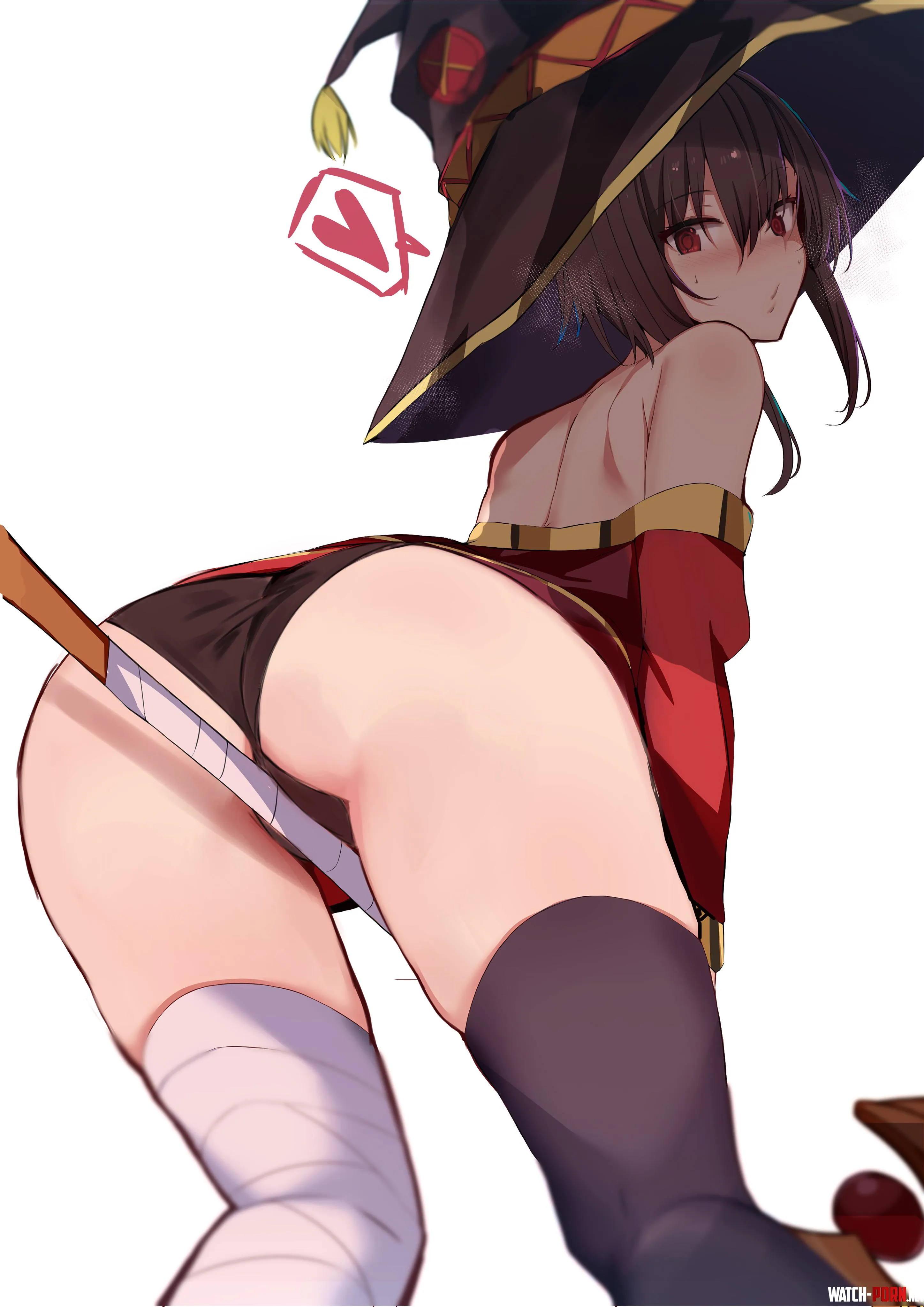 megumin konosuba by KrazedPengwin