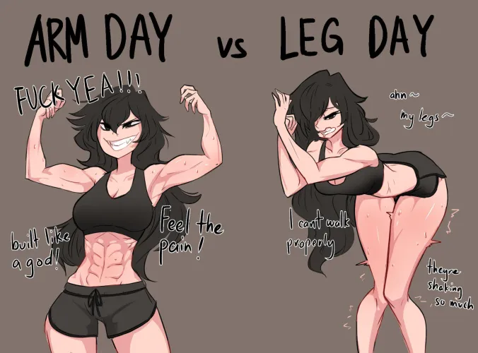 Thumbnail Battle of the Workouts: ARM DAY VS LEG DAY by TheTMoneyMan