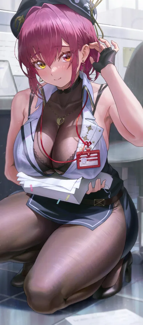 Thumbnail Discover the Charms of Houshou Marine from Hololive | thighdeology