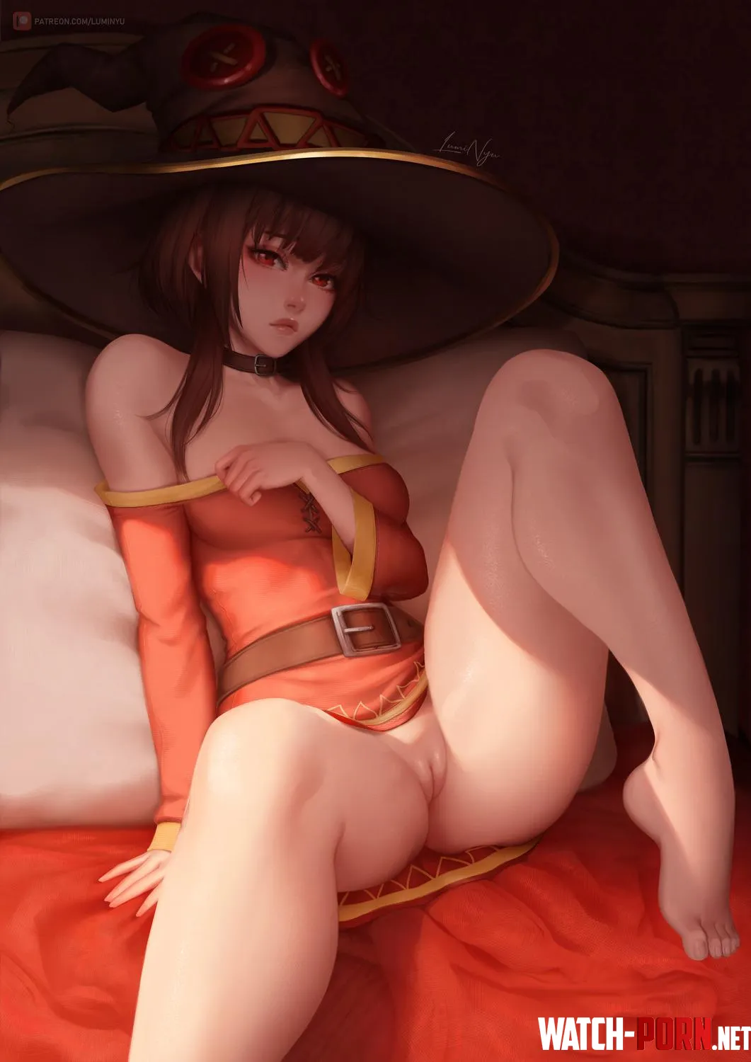 Megumin has a nice pussy by Somanycookies1