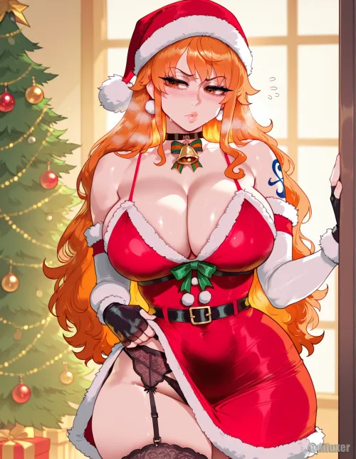 Thumbnail Nami's Christmas Encounter by Loud_Work9550 | funpiece