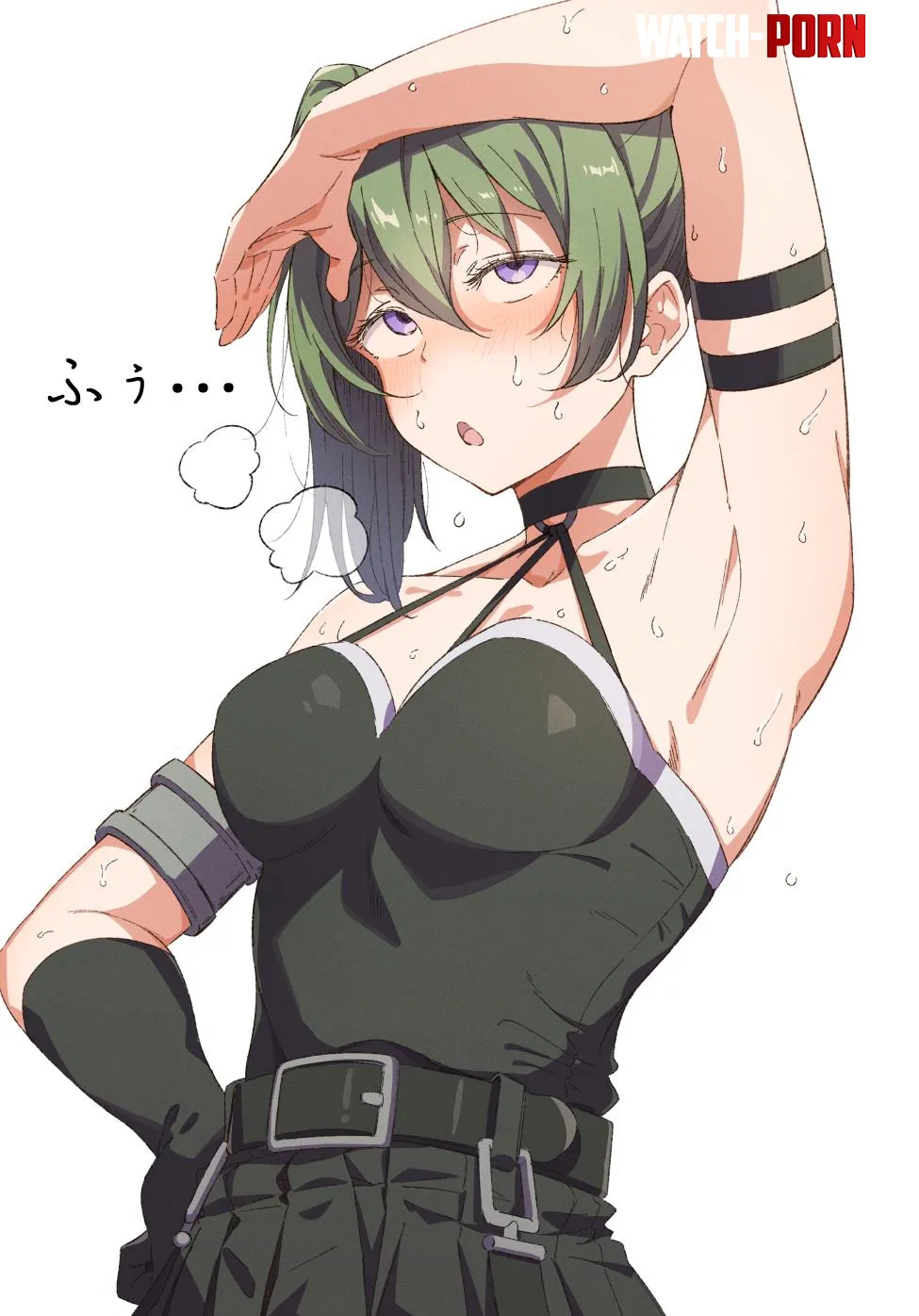 bel sweaty armpits art by eito12 by SB_EveSimp