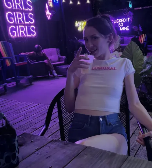 Thumbnail girls night  no bra by franticpanicx