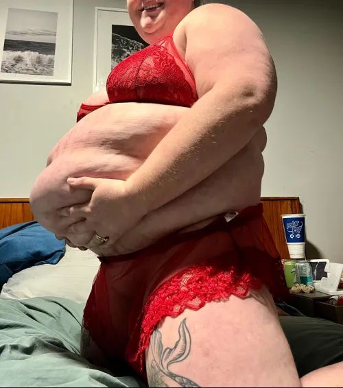 Thumbnail Excitement in a Stuffed Gut: HappyJacks24's Seductive Invitation