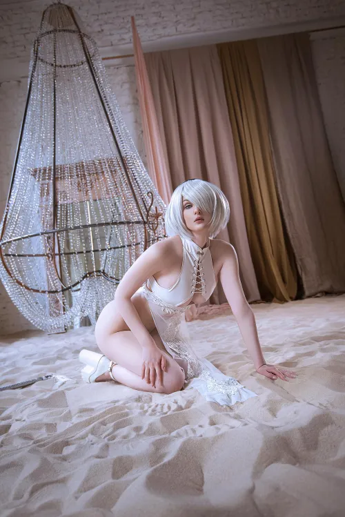 Thumbnail Alce Inferno's Mesmerizing 2B Cosplay Journey