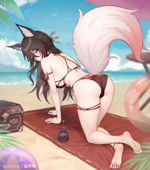 Thumbnail Silver Wolf Honkai Star Rail by KrazedPengwin in Thighdeology