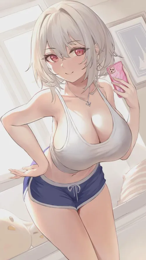 Thumbnail Blonde with Big Tits by hacigata in thick_hentai