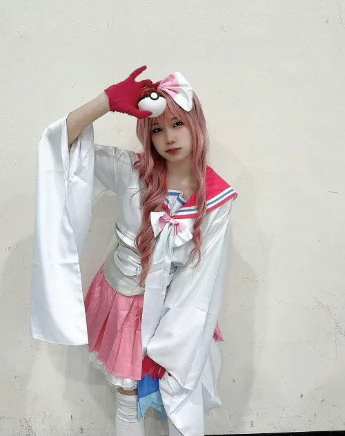 Thumbnail Cosplay Magic: Sylveon by Hana Featured by MasterpieceSouth880