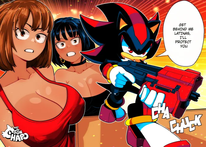 Thumbnail PROTECT THE LATINA SOCIETY SHADOW Sonchapo Sonic by MillionHypotheses