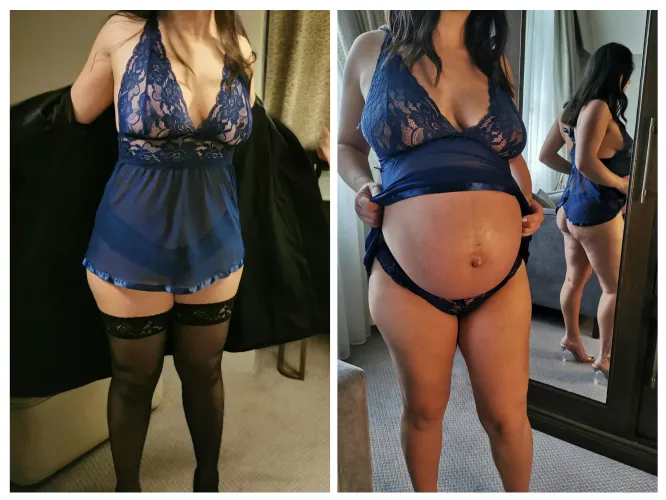 Thumbnail Witness 'Same Outfit 38 Weeks Apart' by CherryTreeMe in the PreggoPorn Category