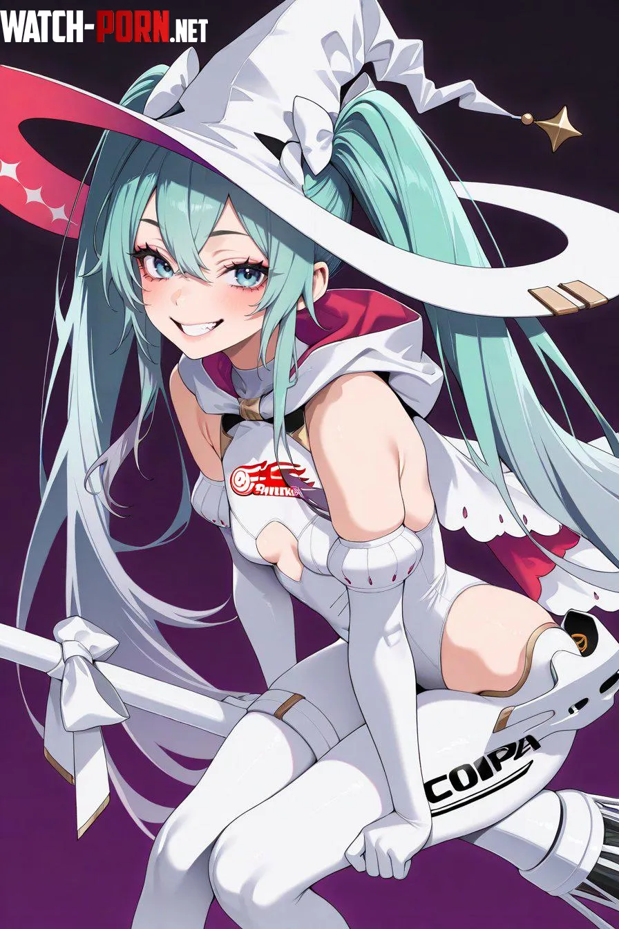 Racing Miku Vocaloid by CheetahSperm18