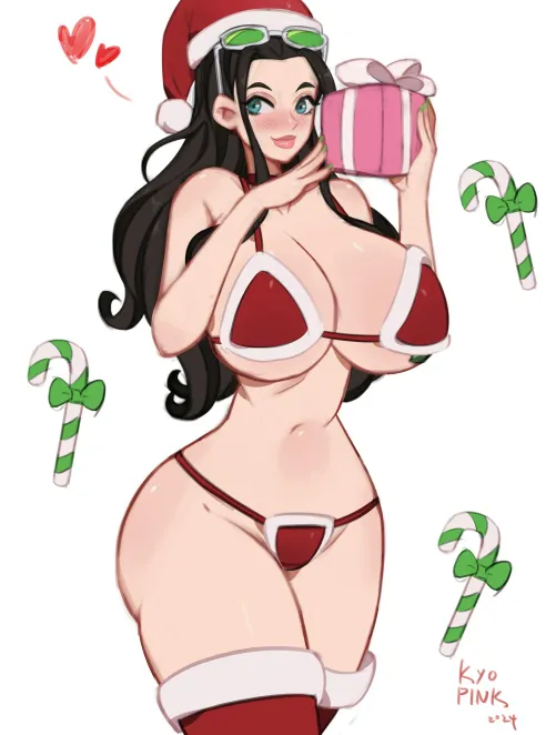 Thumbnail Robin Wishing You a Merry Christmas by Kyopink611 One Piece | rule34 Compilation