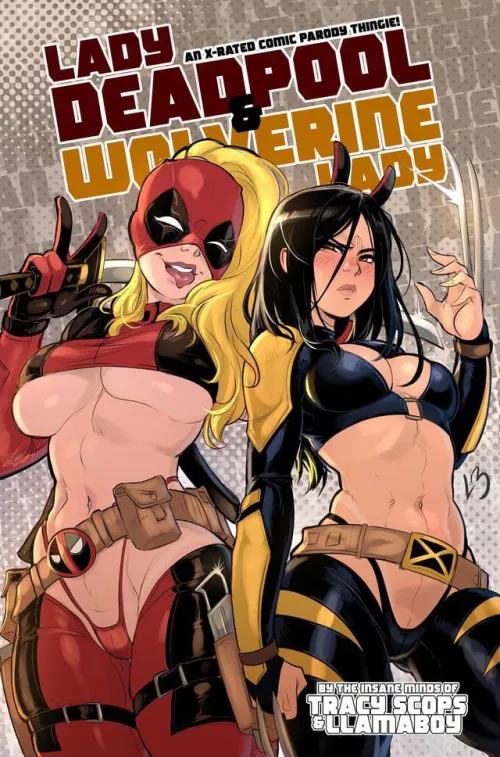 Thumbnail Tracy Scops & Llamaboy Collaborate on Lady Deadpool & X-23 in Rule 34 Adventure