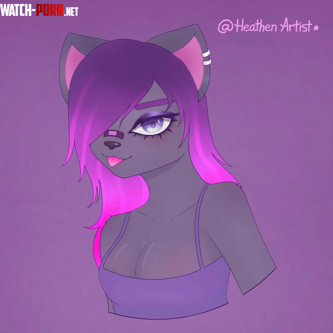 I need help naming my new fursona I made her a couple days ago and I cant come up with a name for her by theheathenartist