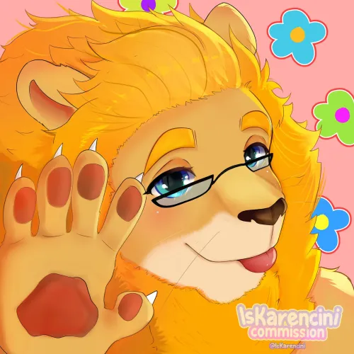 Thumbnail IsKarencini's Lion Wase Commission 3: Dive into the Furry World