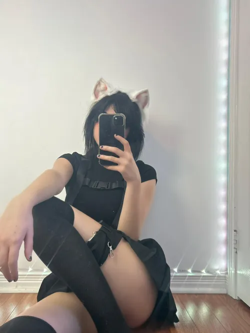 Thumbnail meowww just a cat girl dropping by 3 by Julzzzess