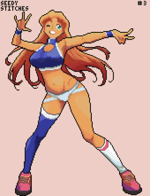 Thumbnail YourLocalFemby's Provocative Starfire Art