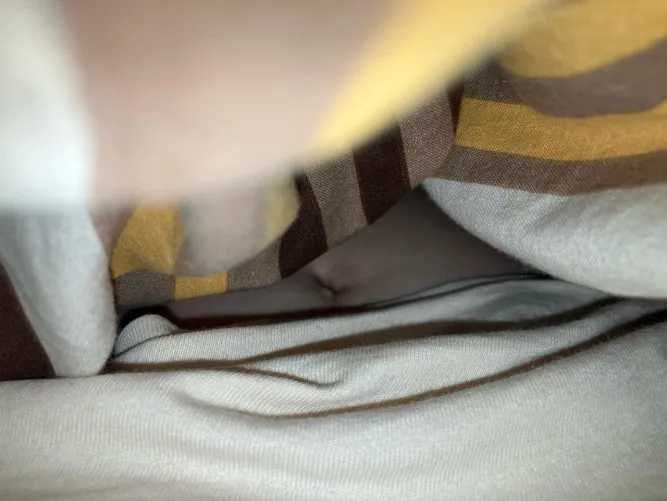 Thumbnail belly button under the covers by Adept-Bar-7832