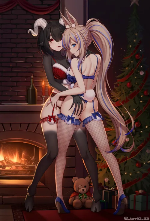 Thumbnail Unveiling the XMas Booty of blumetalbunny and Virellis with fl4kk3r_ | AnimeBooty Article