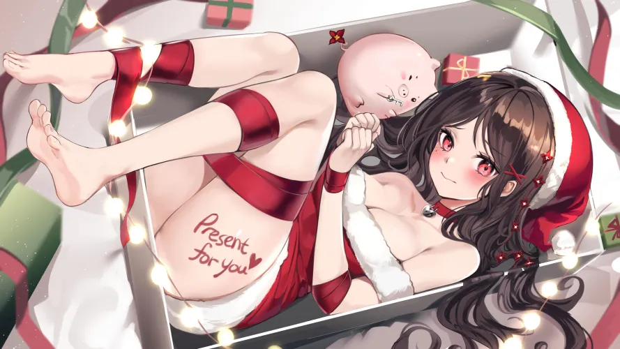 Thumbnail Micho_B Presents: The Perfect Christmas Gift | Hentaibondage Art