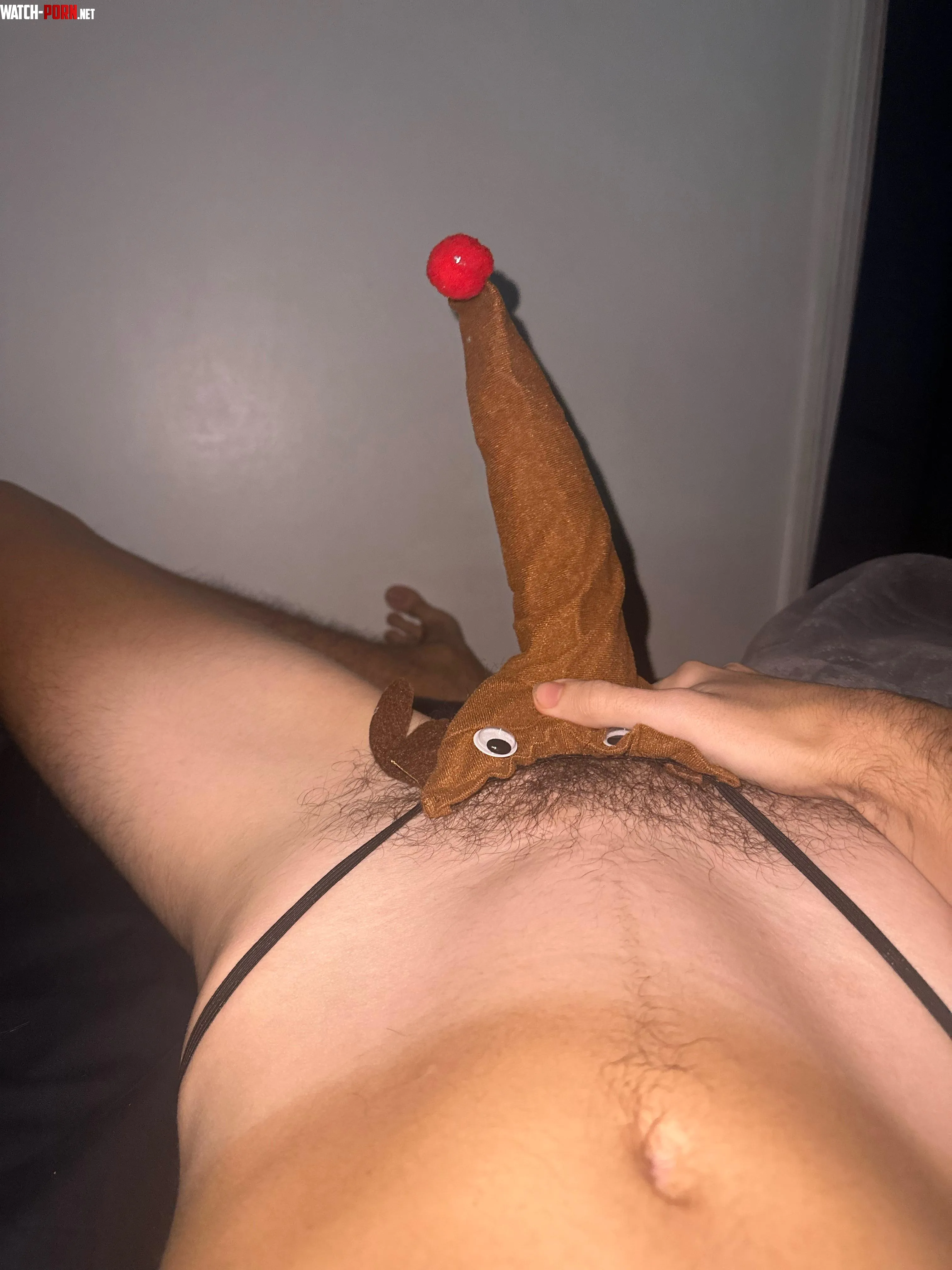 Had to whip out the Rudolph thong by Dear-Breakfast56