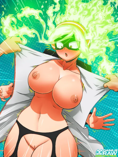 Thumbnail Unveiling Burnins Body with DaimusRaw by a-random_alt | BokuNoEroAcademia