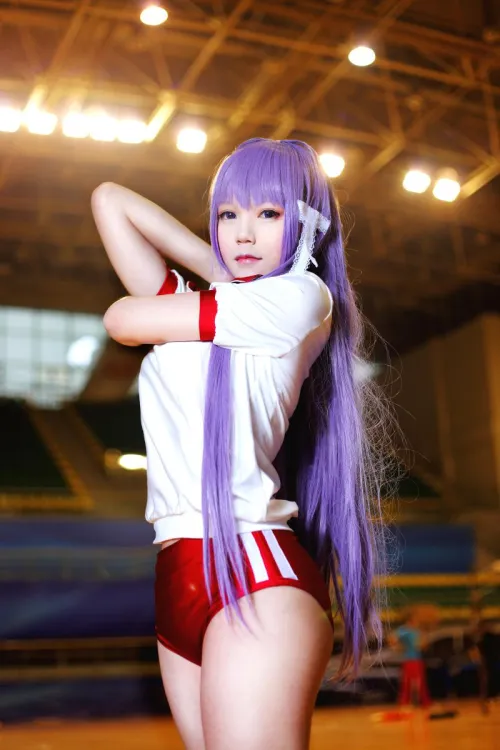 Thumbnail Gym Ready: Kyou Fujibayashi Clannad by Rollrolln in cosplaygirls